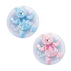24inch helium bear balloon in bubble balloon transparent bubble foil balloon with bear for baby shower party decoration supplies