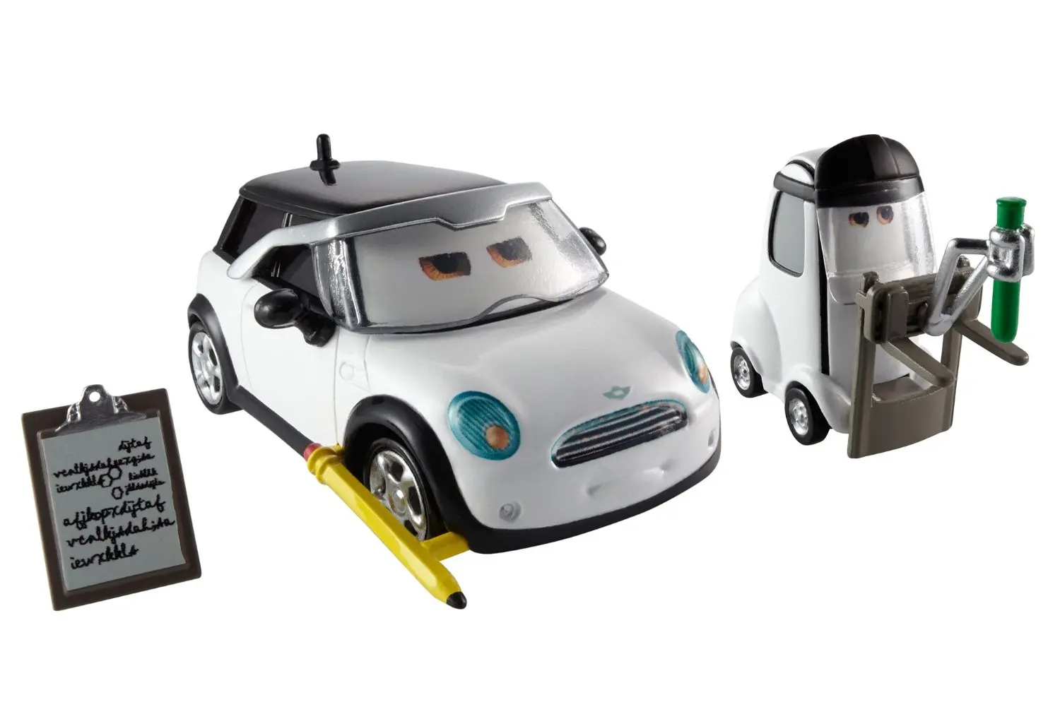 Disney/Pixar Cars, Mel Dorado Show Die-Cast Vehicles, Jessica Giampetrol and Nate Stanchion #7-8/9, 1:55 Scale