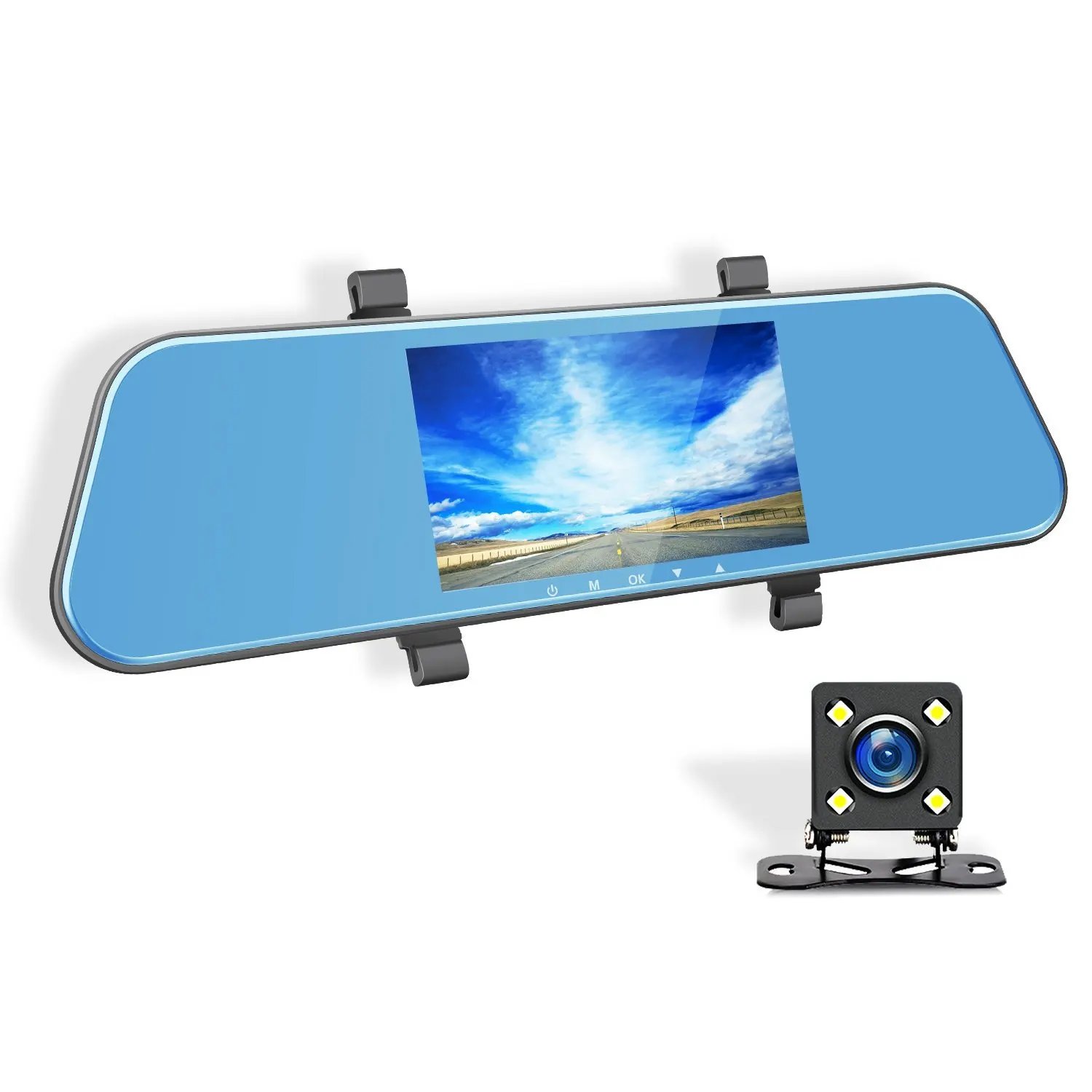 rear view mirror backup camera reviews