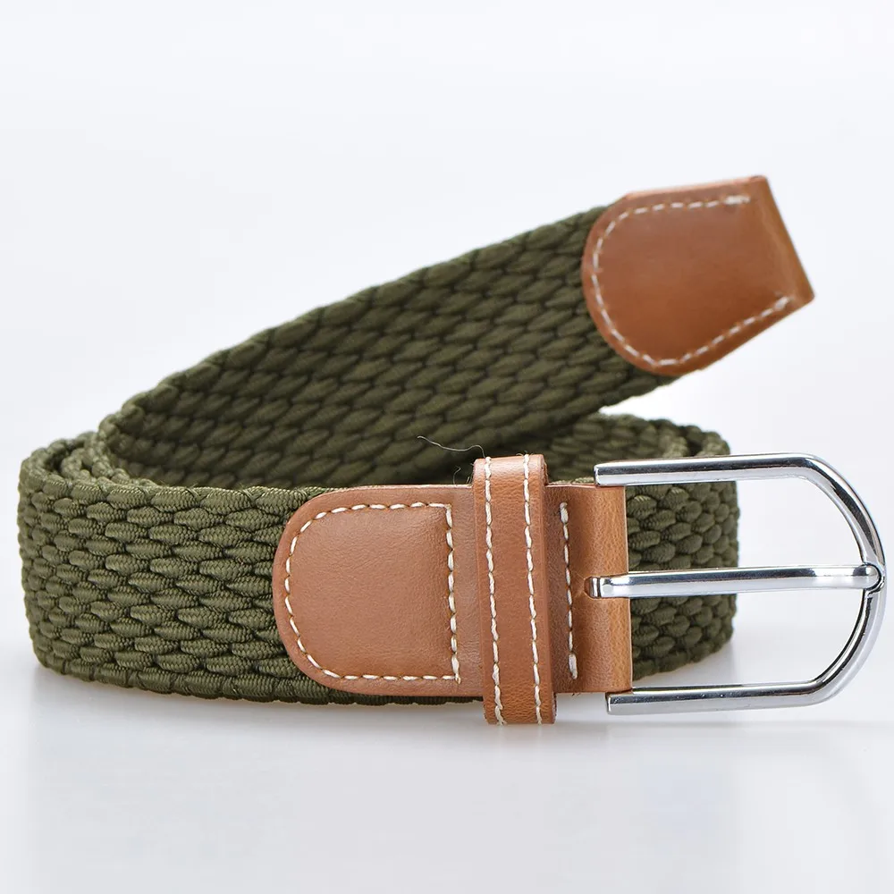 China Wholesale Fashion Stretch Braided Rope Belt For Men - Buy Braided ...