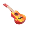 Fashion children wooden bass guitar, hot sale children toy acoustic guitar, popular wooden guitar