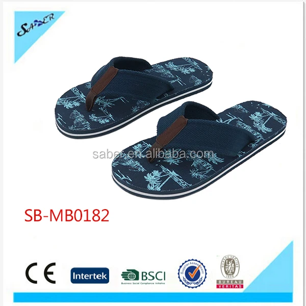 Saber summer fashion china shoe factory flip flops beach sandals / beach slippers