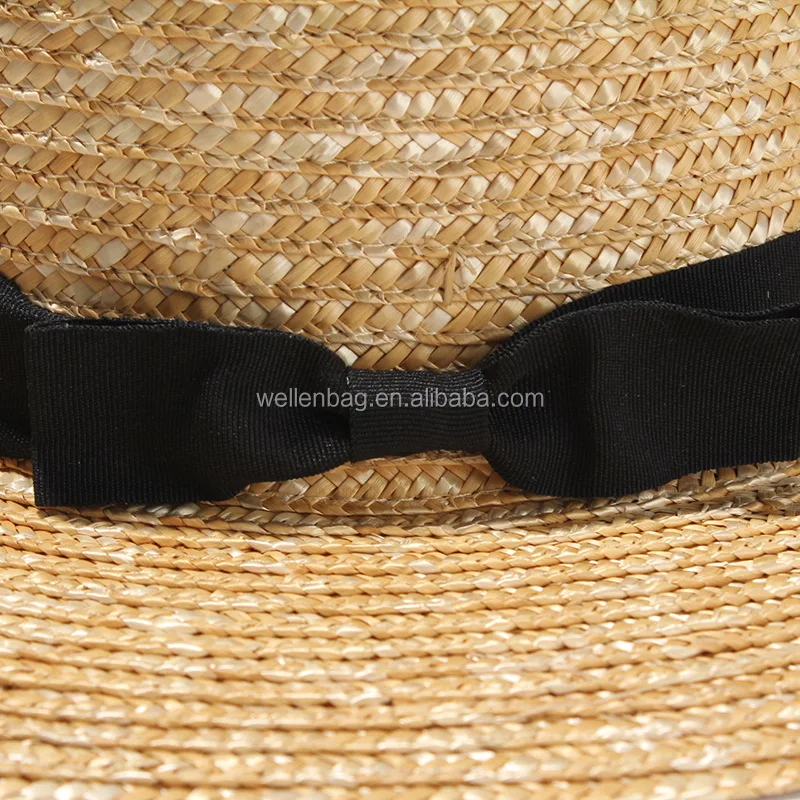 plain straw hats to decorate