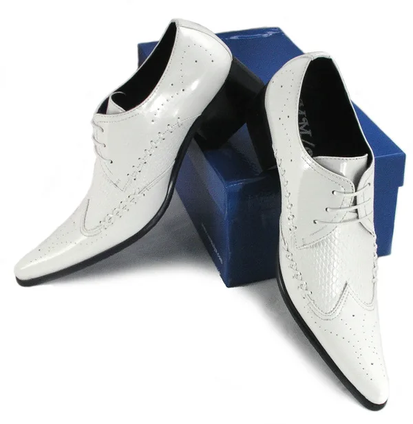 Na012 Luxury Brand Men Oxfords Shoe Pointed Toe Genuine Leather Dress ...