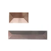 Copper plated hardware aluminium post caps