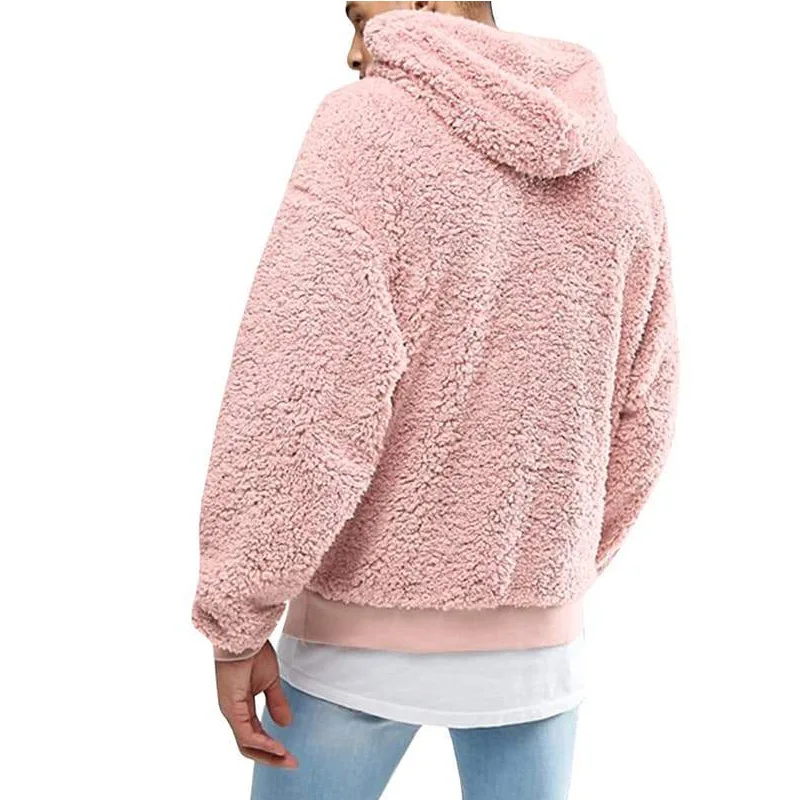 blank sherpa pullover