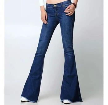 skinny bell bottom jeans
