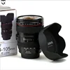 Black Double Wall 3d Insulated Funny Stainless Steel Water Container Travel Camera Lens Coffee Mug