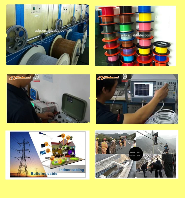 Hot sell UTP Cat6 Cable Solid Copper CCA