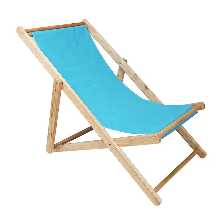 Wooden Folding Chair Seat Outdoor Camping Leisure Picnic Beach Chair