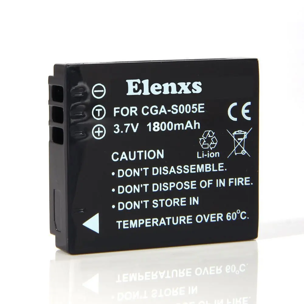 2er set BATERIA para Panasonic Lumix dmc-fx10 fx12 fx50 fx100 fx150 lx1 lx2 lx3 lx9
