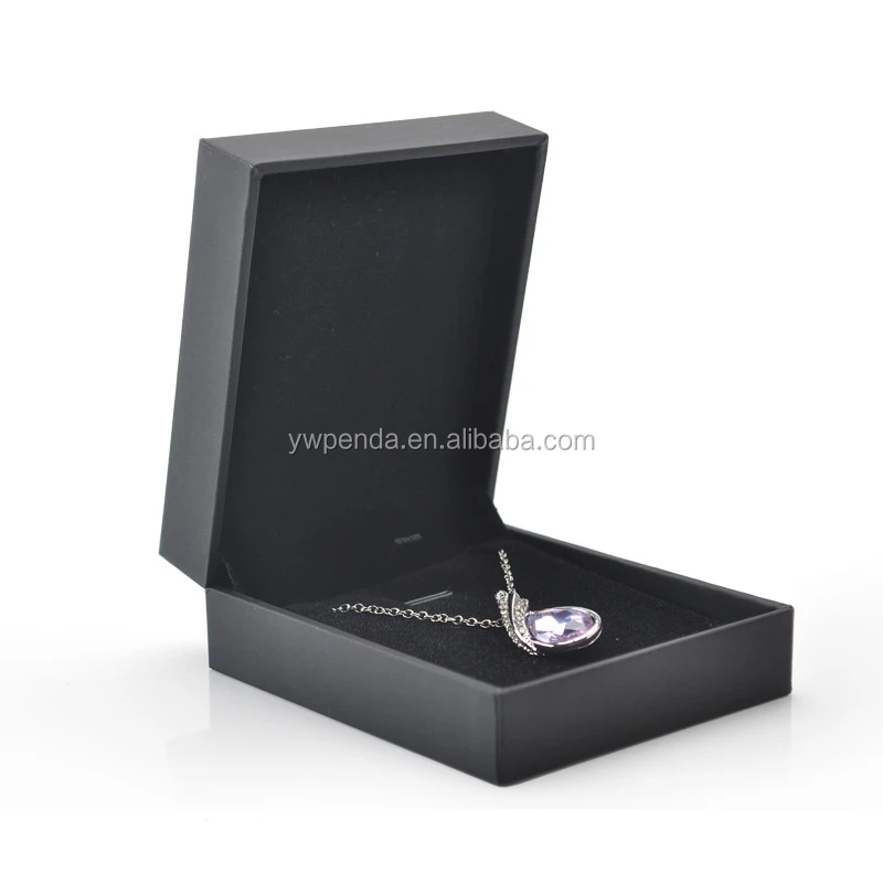 Most Expensive Jewelry Box Necklace Bracelet Ring Box Black Velvet ...