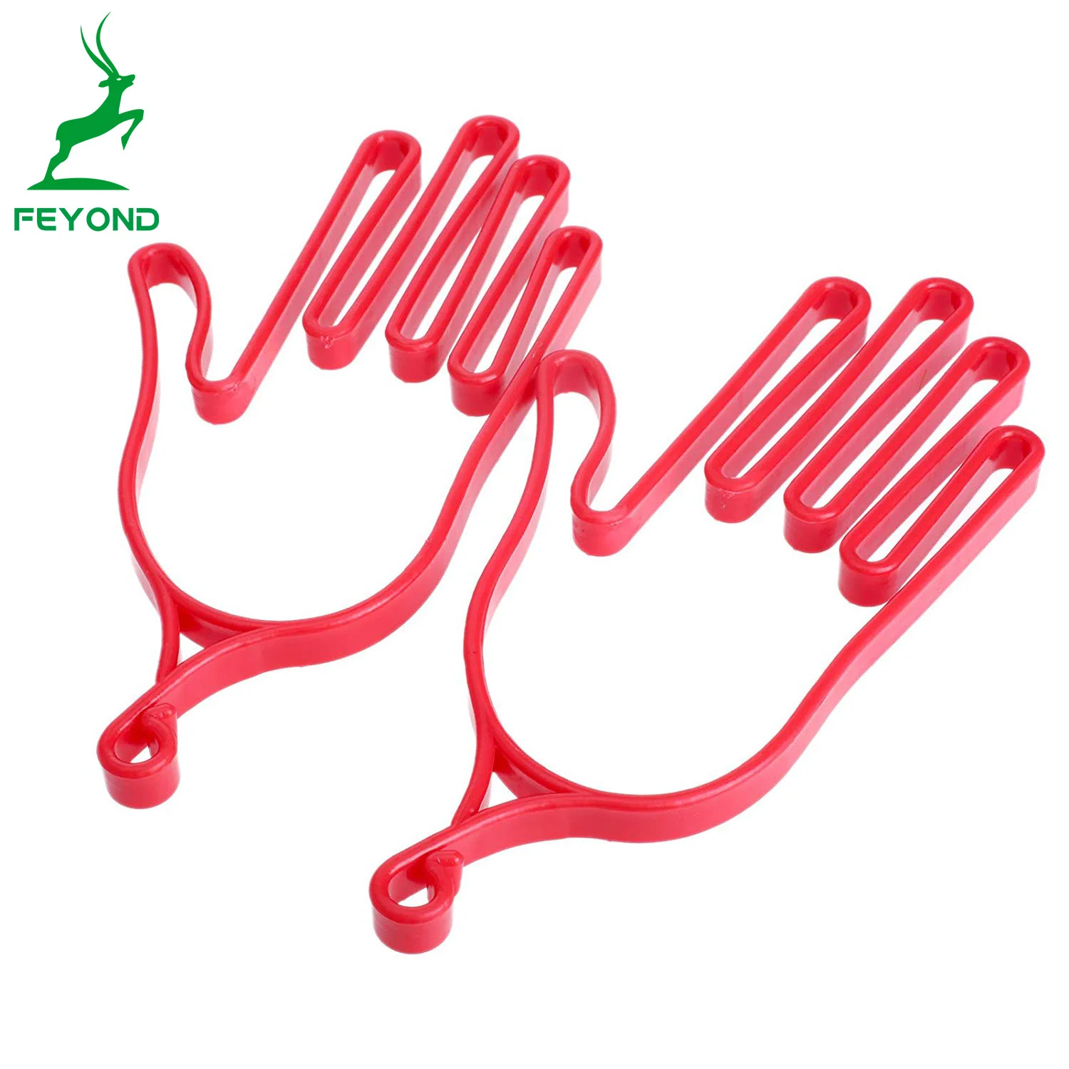 1 Pair Golf Hanging Gloves Support Frame Outdoor Sport Golfer Durable