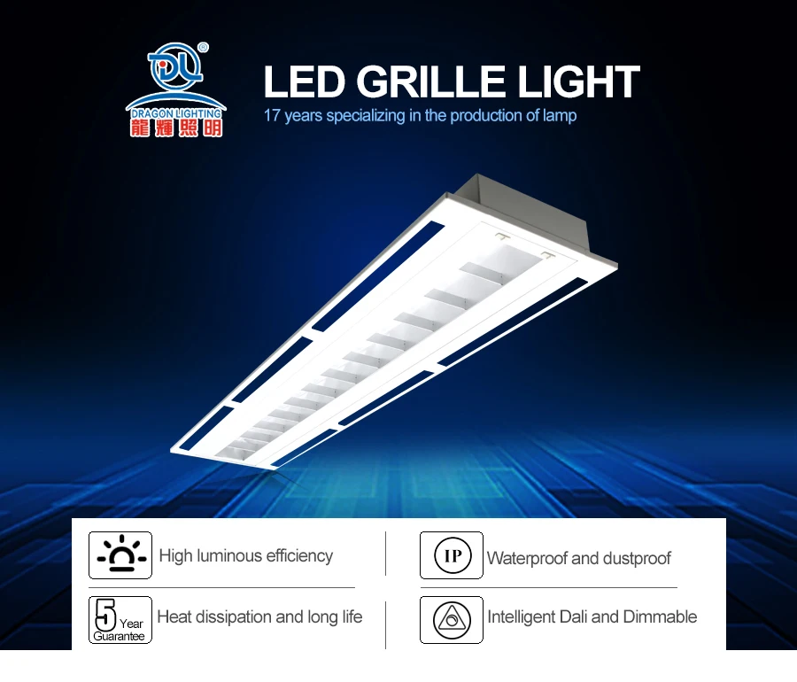 30W led DLLA1 series led grille light