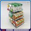 TSD-A184 Custom retail store tabletop promotional displays,acrylic candy display case,plexiglass display shelves