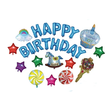 mini birthday balloons