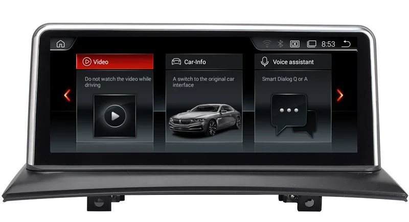 Flash Deal ID6 10.25" Android 7.1 Car Multimedia Player GPS Navigation for BMW X3 E83 2004-2009 with BT DVD SD USB AUX WiFi 4Core 1280*480 2