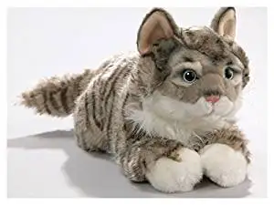 tabby cat cuddly toy