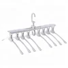 New Design 8-in-1 Magic Plastic clothes hanger for saving space