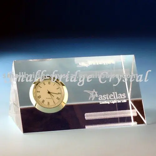 product crystal table clock crystal-21