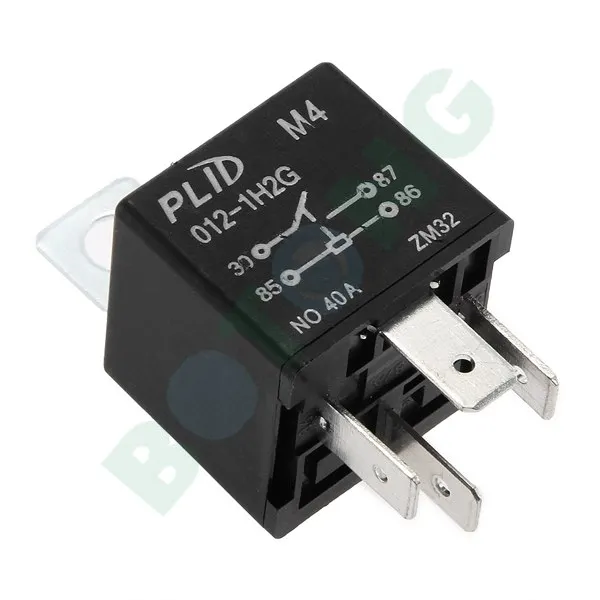 2 X Car Auto Automotive 12 Volt 40a 30 40 Amp 4 Pin Relay