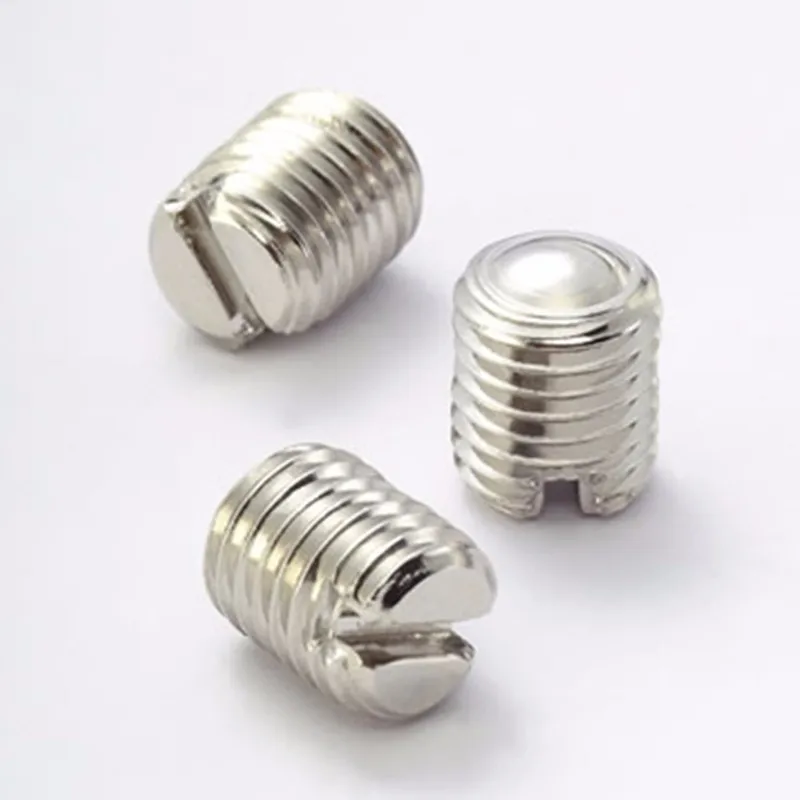 M1 M1.2 M3*8mm Stainless Steel Slotted Set Screw With Flat Point Din551