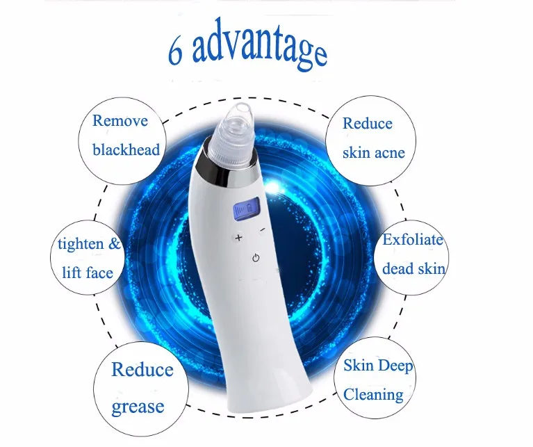 New beauty product black head removal instrument comedo suction device