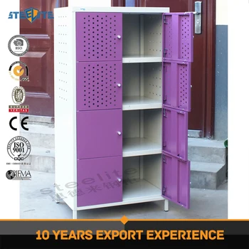 2018 Modern Design Kinder Garden Furniture Mini Metal Cupboard