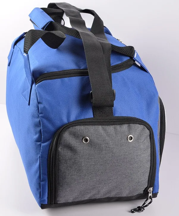 Promotional outdoor good quality Polyester duffel travel sport bag