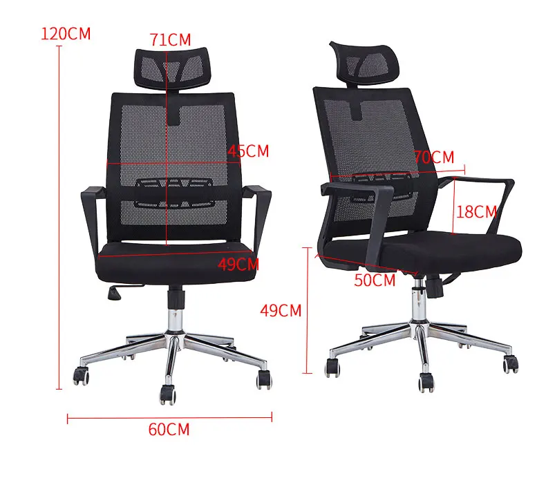 modern executive high back office chair swivel mesh ergonomic office chair