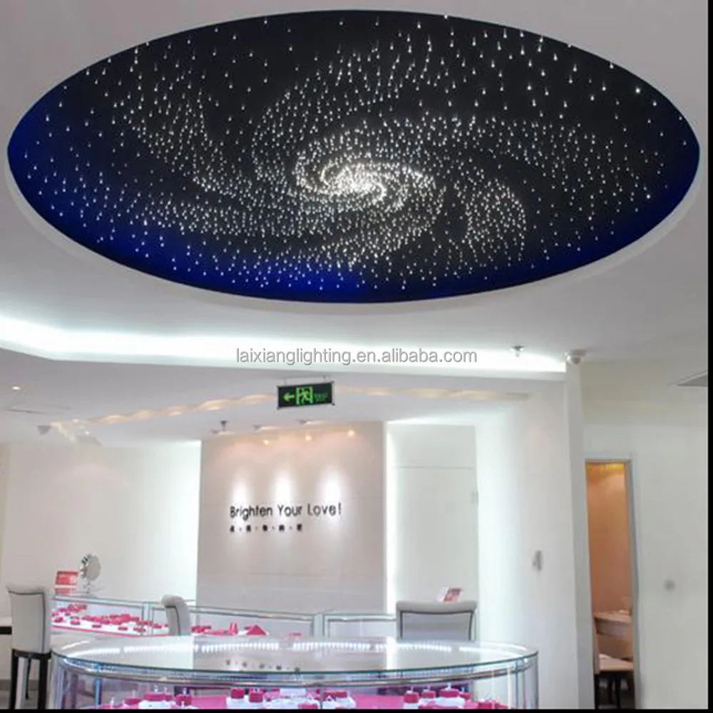 Multi Colors Changing Fiber Optic Star Ceiling Light Kits With