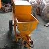 Refractory mortar pumping and spraying machine diesel engine plastering machine
