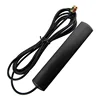 2.4G 3G 4G LTE 5G patch antenna 3dbi 3 meter RG174 / 1.37 cable with SMA male connector, thin flat aerial adhesive mount