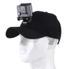 Kaliou Sports Camera Hat For Go pro Accessories Adjustable Cap With Screws And J Stent Base For Go Pro 7 6 5 4 3 2 1