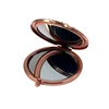 Promotional Cute Handmade Factory Pocket Mirrors Cosmetic Mirror With Pouch