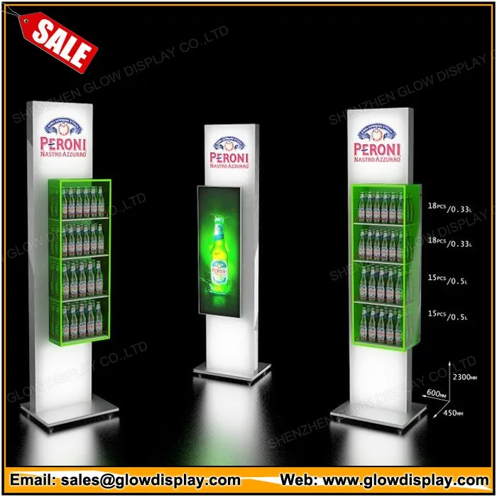 Carlsberg Beer Bottle POS Retail Display Floor Stand Carlsberg Beer Bottle POS Retail Display Floor Stand