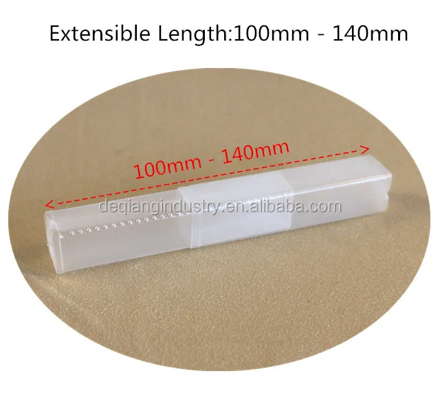 Plastic boxes for CNC machine tools packing Rectangular tool box 22mm*100mm