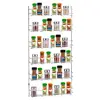 6-Layers Kitchen Spice Storage Rack Organizer Shelf Pantry Wall Mounted Hanging Rack