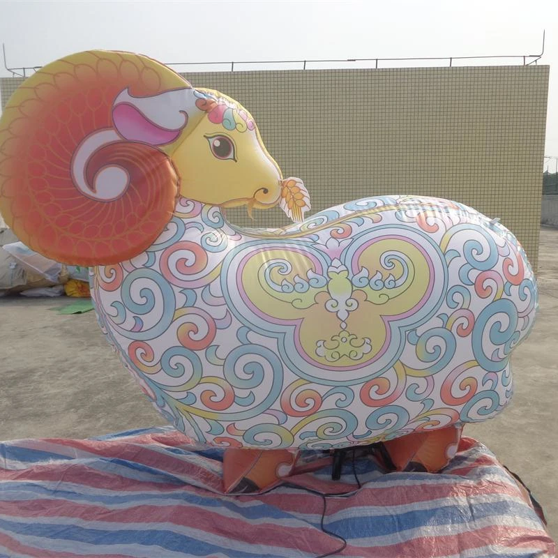 Giant Commercial Inflatable Sheep Goat Standing On Roof 3mh 10ft Buy