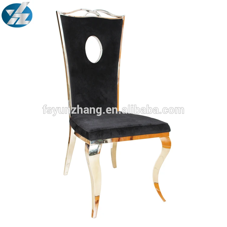 Precio de fábrica de lujo de diseño de tela de terciopelo Silla de ... Precio de fábrica de lujo de diseño de tela de terciopelo Silla de ...