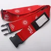 China direct 3 Digits Combination Lock Rainbow Style Luggage Strap wholesale