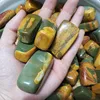 wholesale natural ocean agate quartz crystal rough polished large gravel