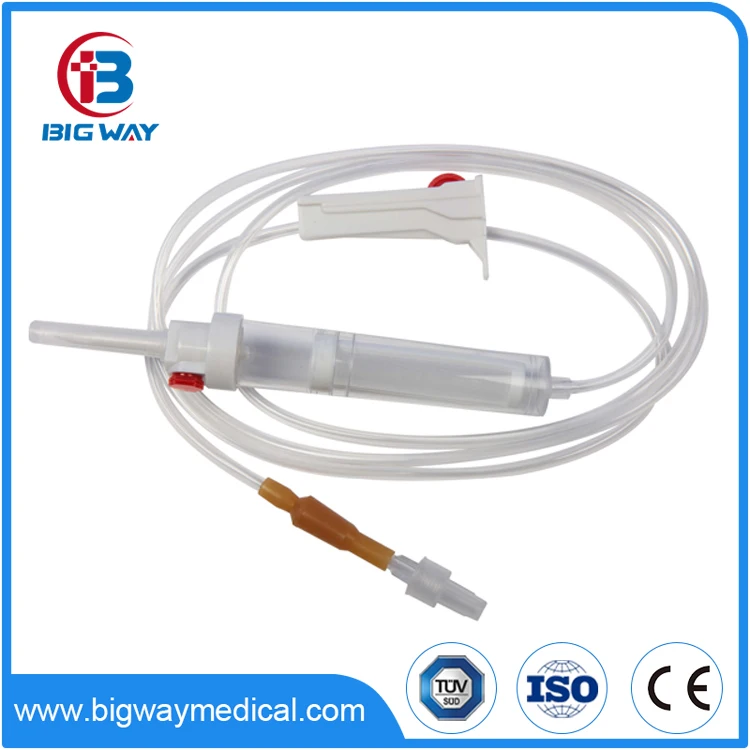 Factory sale Medical consumables disposable Blood device sterile Blood Transfusion Set  CE ISO Iv Set Infusion