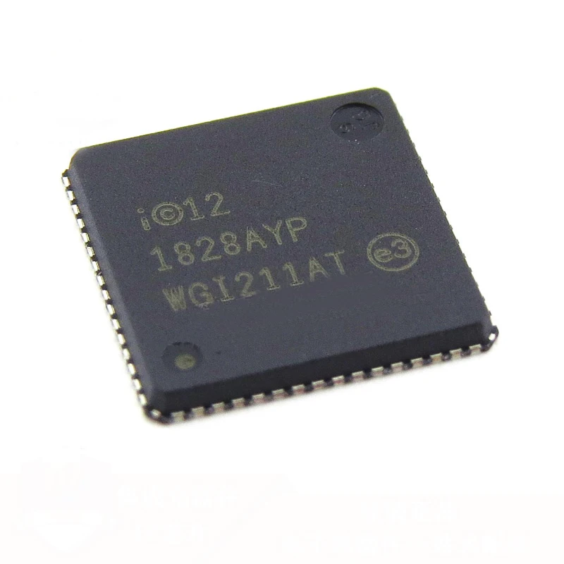 Wgi211 Ethernet Ctlr Single Chip 10Mbps/100Mbps/1000Mbps 0.9V/1.5V/3.3V 64-Pin Qfn Ep Ic Wgi211at - ANKUX.COM