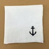 Cotton Material Personalized Handkerchief Hand Embroidered Handkerchief