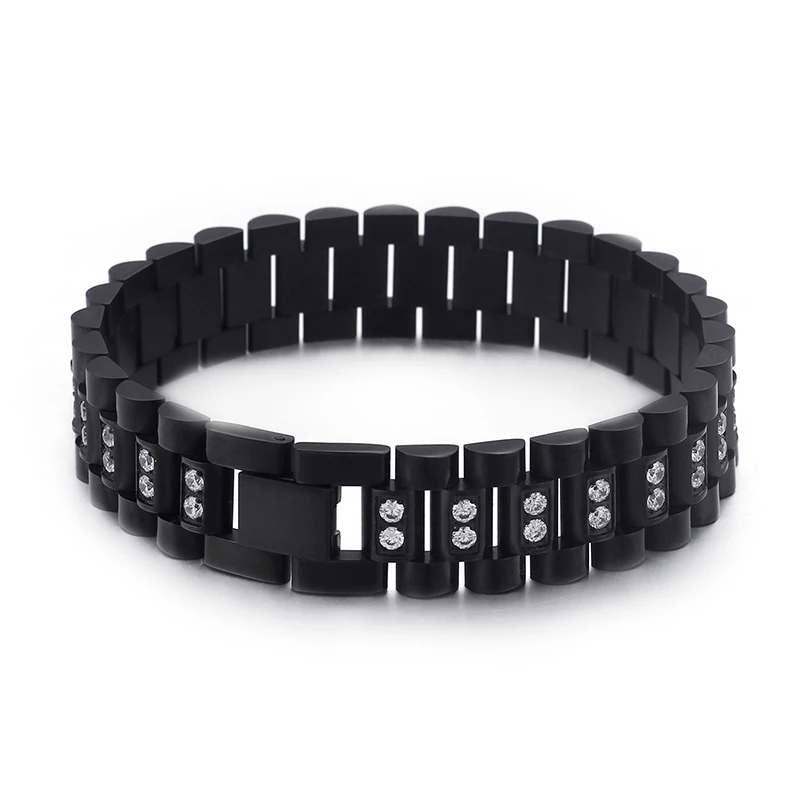 KALEN Steel Tungsten Bracelets Gold/Black