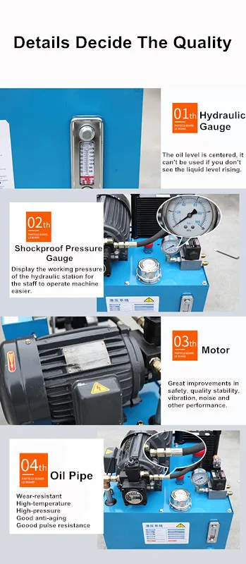 Powerplant Hydraulic Power Pack Unit Dump Truck Pump
