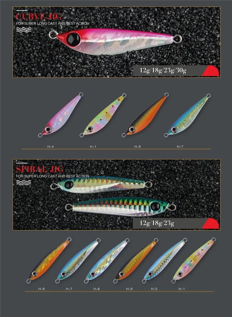 Fjord Slow Saltwater Jigging Spoons Fishing Lure Metal Micro Jig Buy