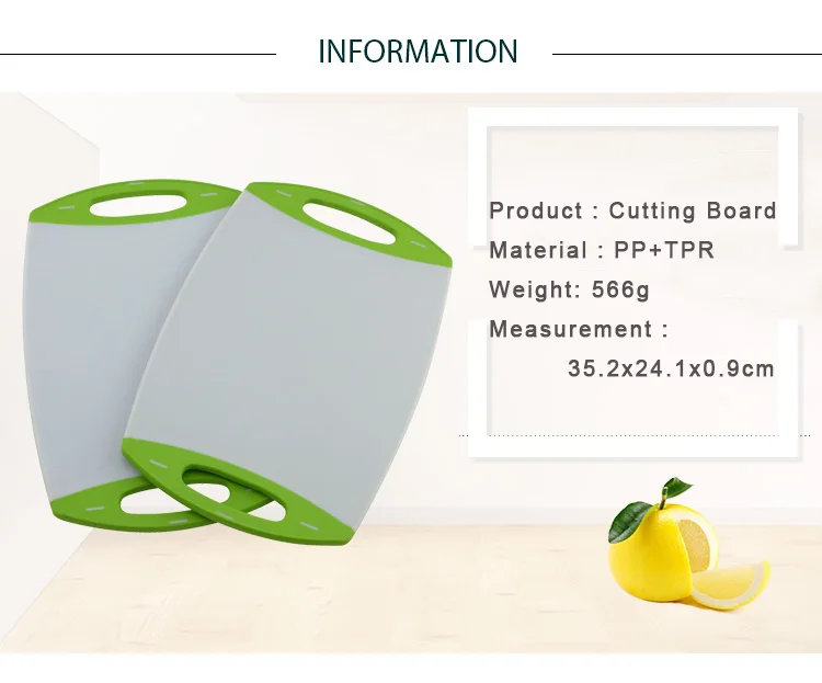 Solid and Durable Thickened PP Cutting Board