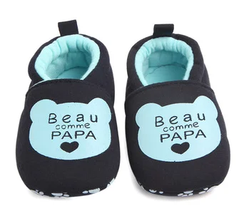 Star Printing Soft Cotton Baby Booties Newborn Baby Shoes factory
